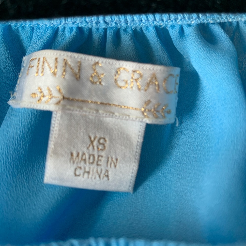 Blue blouse - Picture 4 of 4
